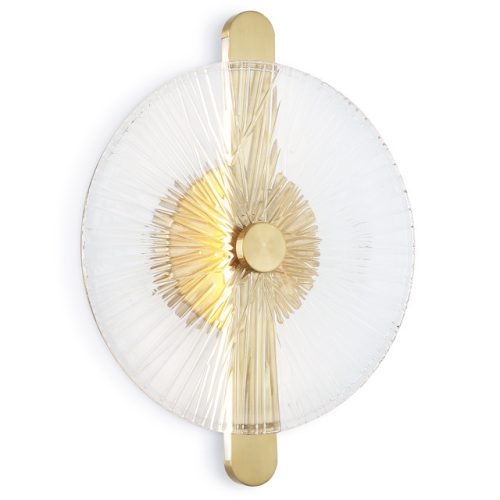 бра светодиодное AMBRELLA High Light 13Вт 3000K латунь/прозрачный