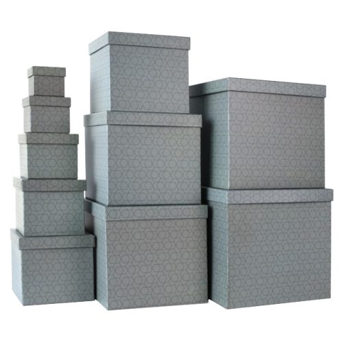 коробка упаковочная Куб  12,5x12,5x10,5 в асс-те