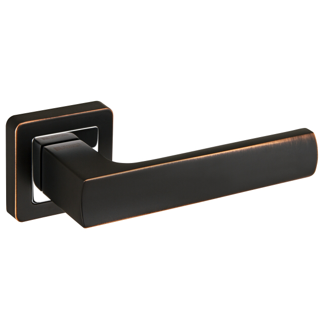 ручка дверная FUARO Xtra темная медь/хром