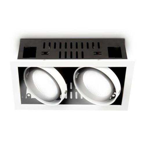 светильник точечный поворотный AMBRELLA Techno Spot 2х12Вт 4200K белый