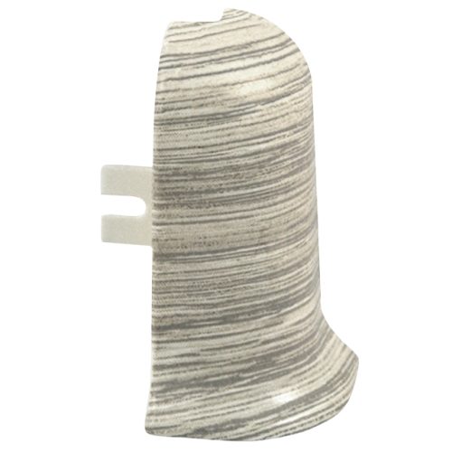 угол наружный для плинтуса ПВХ RICO Leo 56мм Липа амурская 2шт