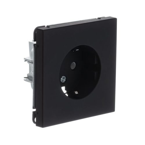 розетка SYSTEME ELECTRIC Art Gallery 16А с/з карбон