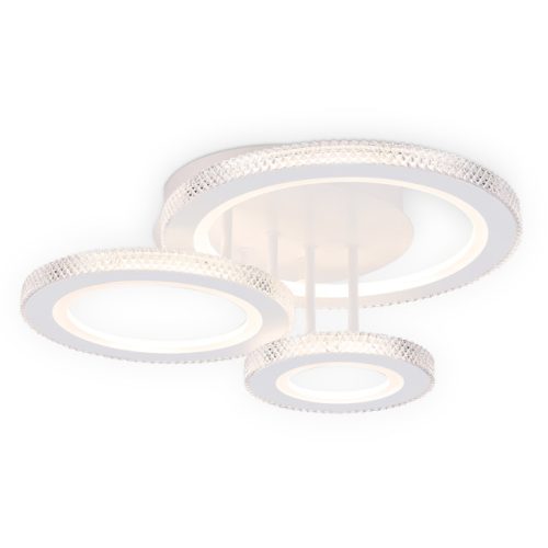 люстра потолочная AMBRELLA Acrylica LED 38Вт 6400К 3040Лм ПДУ белый