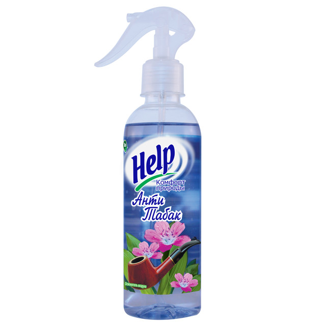 освежитель воздуха HELP Анти табак 345мл спрей