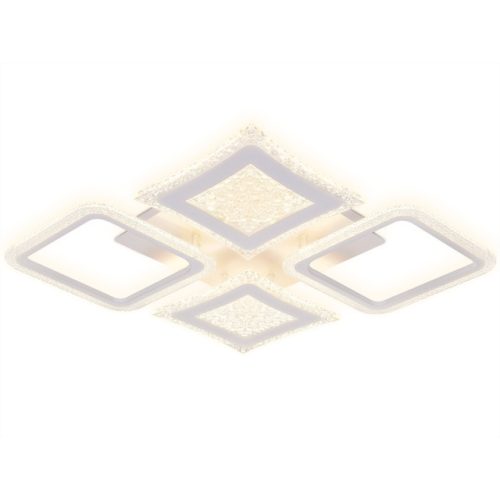 люстра потолочная AMBRELLA Acrylica LED 112Вт 6400К 8400Лм ПДУ белый