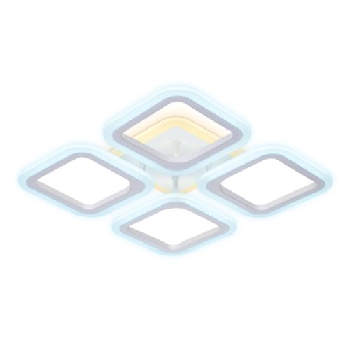 люстра потолочная AMBRELLA Acrylica LED 72Вт 6400К 5400Лм ПДУ белый