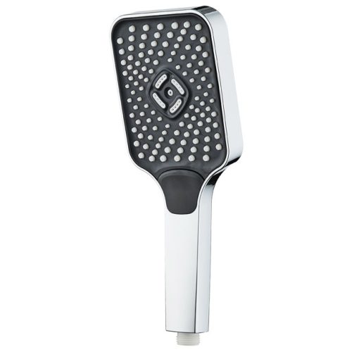 насадка душевая ARGOTECH Pulsar 140х105мм 3 режима хром/чёрный