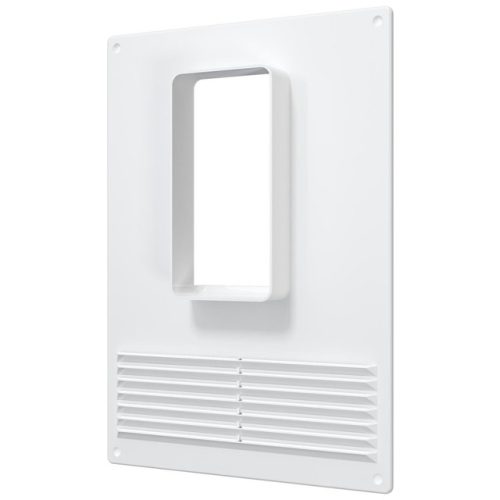 накладка торцевая 250х180 с вертик фланцем 60х120 с решеткой