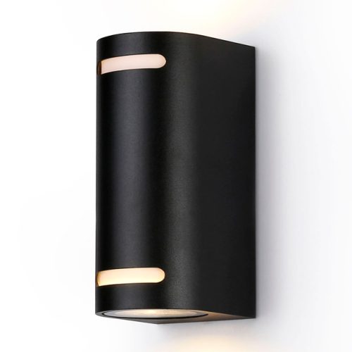 светильник уличный настенный AMBRELLA Garden GU10х2 35Вт черный