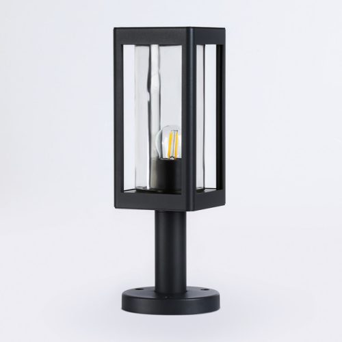 светильник уличный наземный AMBRELLA Garden E27 40Вт черный прозрачный