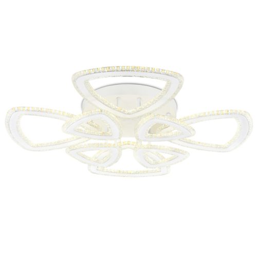 люстра потолочная AMBRELLA Acrylica LED 182Вт 6400К 13650Лм ПДУ белый