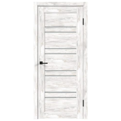 полотно дверное VELLDORIS Linea 8 Ель альпийская стекло Мателюкс 200х80см ПВХ