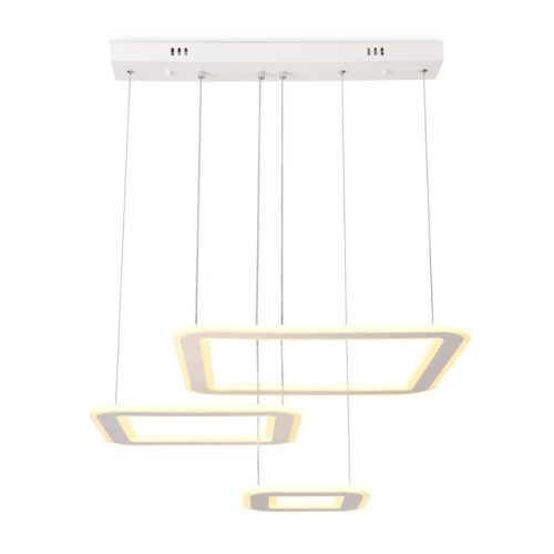 люстра подвесная AMBRELLA Acrylica LED 154Вт 6400К 11550Лм ПДУ белый