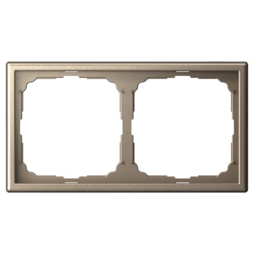 рамка 2 поста SYSTEME ELECTRIC Art Gallery шампань