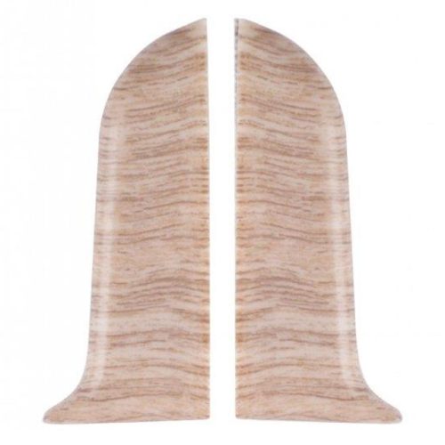 торцевые (пара) для плинтуса ИДЕАЛ Классик 55 Дуб северный  ПВХ