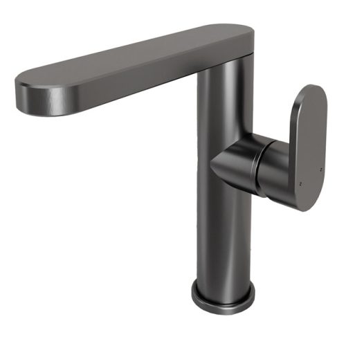 смеситель для раковины ARGOTECH Alita поворотный алюминий графит