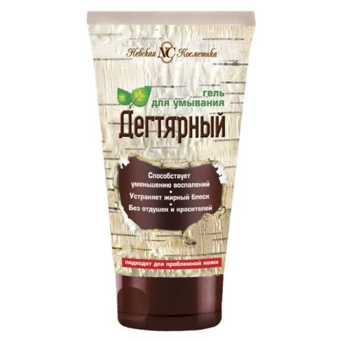 гель для умывания НЕВСКАЯ КОСМЕТИКА Дегтярный 150мл