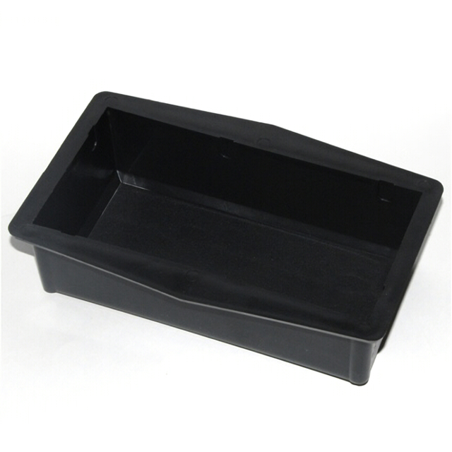 форма для изготовления тротуарной плитки Кирпич с шагренью 20х10х6см