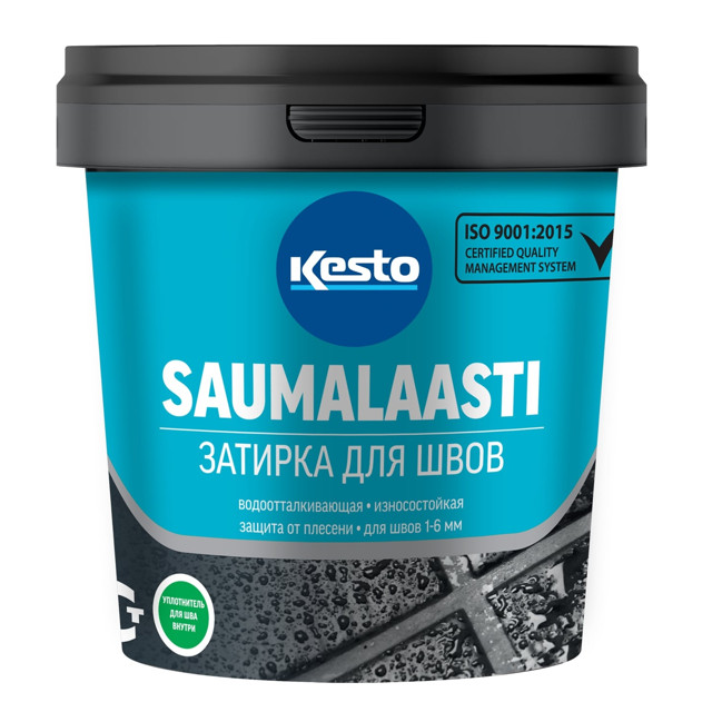 затирка для швов KESTO Saumalaasti 1-6мм 1кг серо-голубая