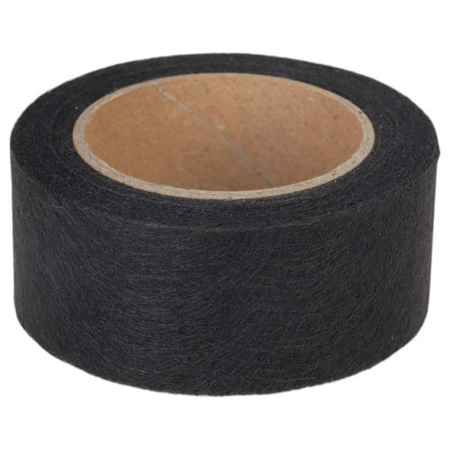 лента термоклеевая паутинка РЫЖИЙ КОТ 10мx25мм черная, арт.110050