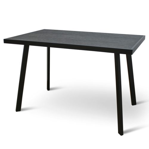 стол нераздвижной Кантри 1200х730мм графит Д/металлПК