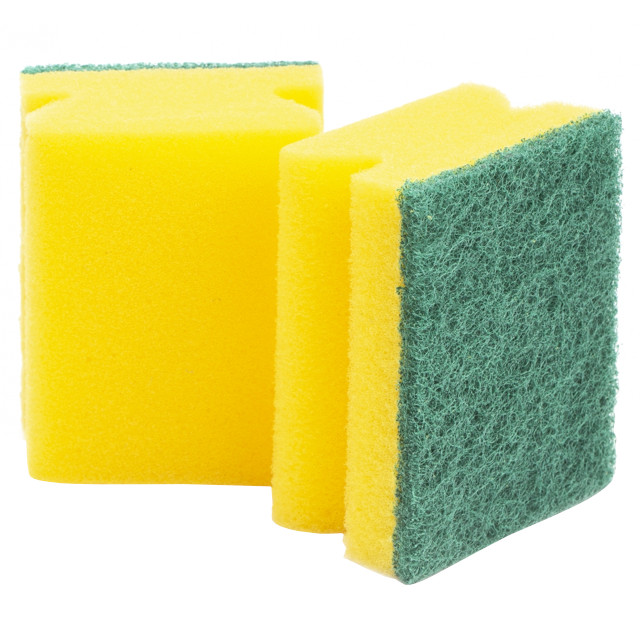 набор губок VILEDA Глитци 2шт 9,5х3,9х7см поролон, абразив