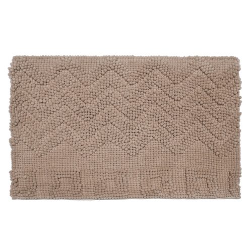 коврик для ванной OFELIS Зигзаг 53х86см бежевый