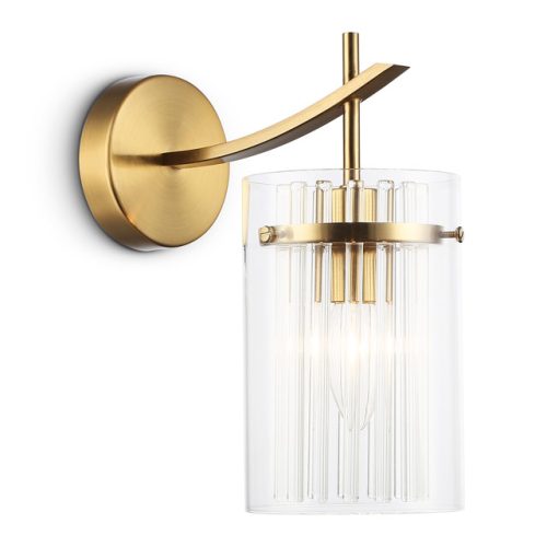 бра AMBRELLA High Light E14 40Вт латунь/прозрачный