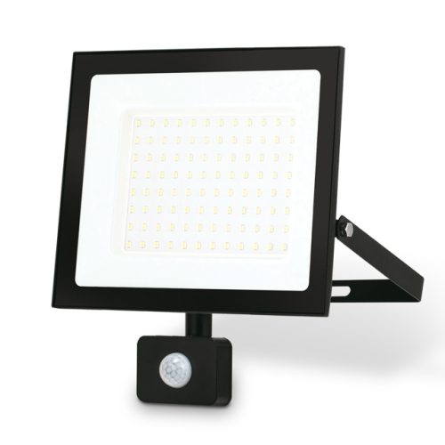 прожектор светодиодный AMBRELLA Street LED 6500K 100В с датчиком движения черный