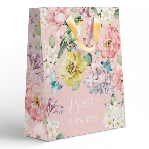 пакет подарочный 14,6x11,4x6,4 см ламинированный