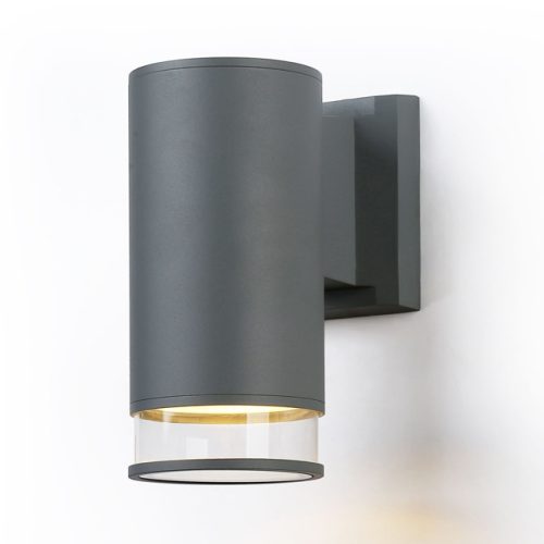 светильник уличный настенный AMBRELLA Garden GU10 35Вт серый прозрачный