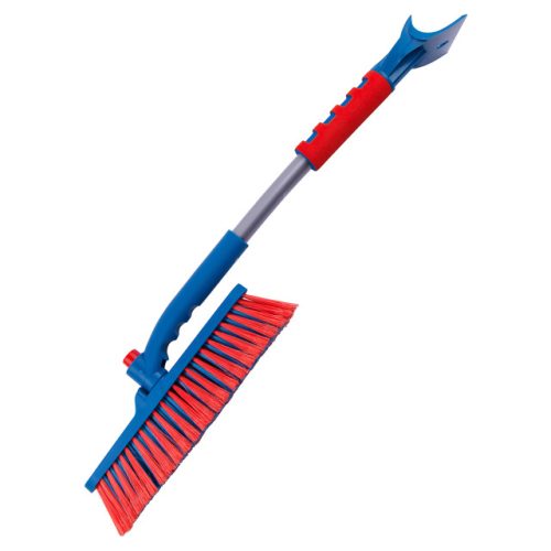 щетка для снега AUTOVIRAZH 61см со скребком с поворотным механизмом