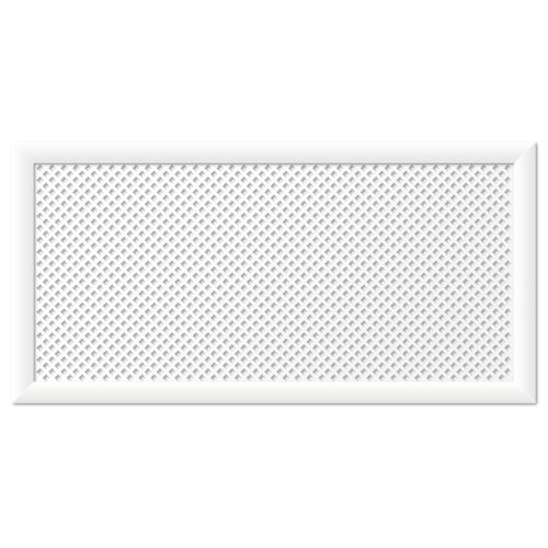 экран для радиатора Глория 120х60см белый