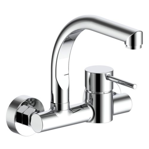 смеситель для раковины ARGOTECH Java настенный поворотный латунь хром