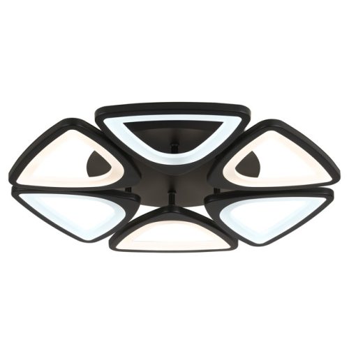 люстра потолочная AMBRELLA Acrylica LED 84Вт 6400К 6300Лм ПДУ черный