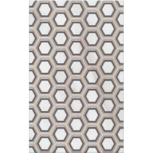 декор настенный KERAMA MARAZZI Гран Пале 25х40 серый