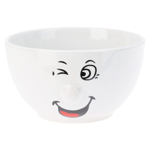 тарелка KOOPMAN Smile 13,2см глубокая керамика в ассортименте