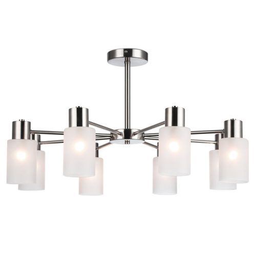 люстра потолочная AMBRELLA Traditional E14х8 40Вт сатин