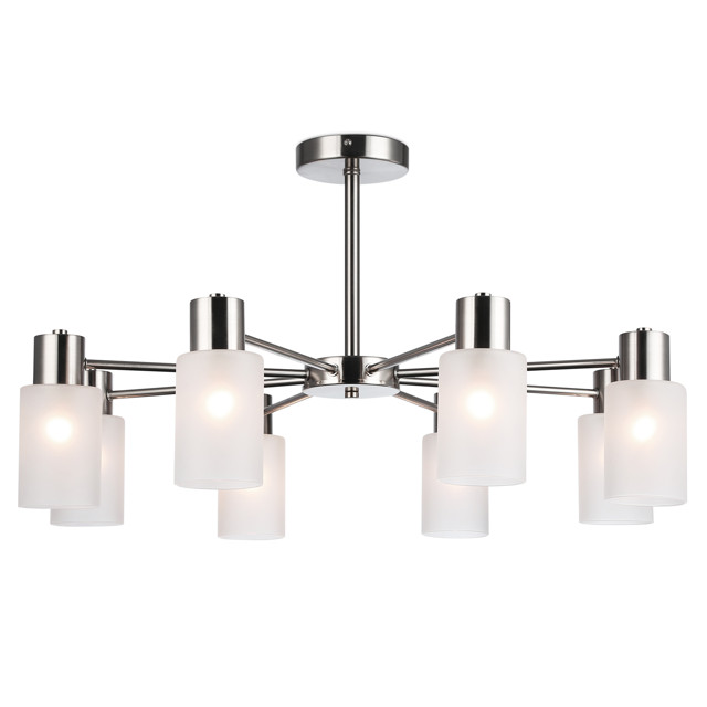 люстра потолочная AMBRELLA Traditional E14х8 40Вт сатин