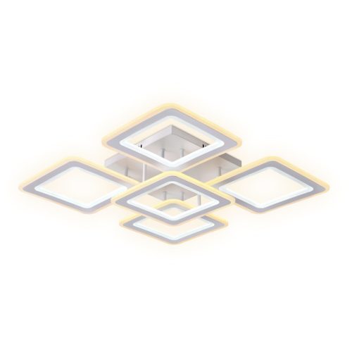 люстра потолочная AMBRELLA Acrylica LED 218Вт 6400К 15750Лм ПДУ белый