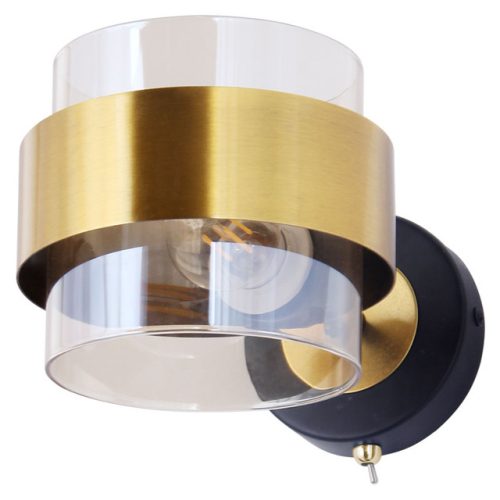 бра ARTE LAMP Carlo E14 40Вт металл черный