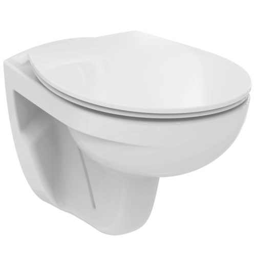 унитаз подвесной IDEAL STANDARD Tirso безободковый дюропласт микролифт