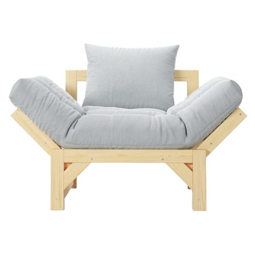 креслоЕвропа 2 800х740х680мм рогожка Vissle светло-серый