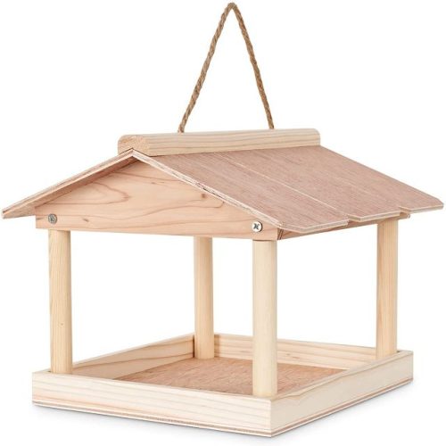 кормушка для птиц 24,5х24,5х19см дерево