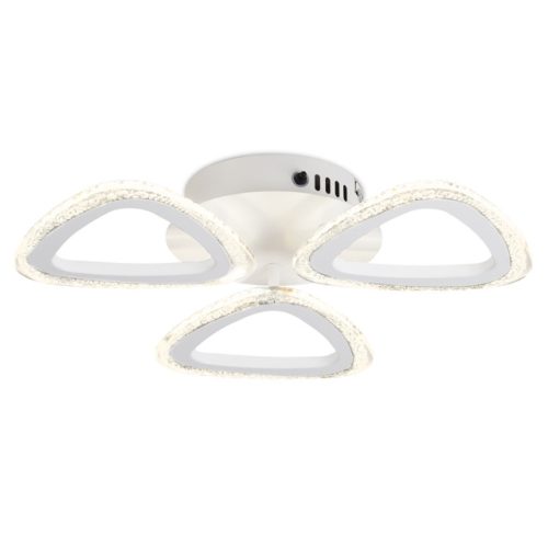 люстра потолочная AMBRELLA Acrylica LED 30Вт 6400K 2250Лм ПДУ белый