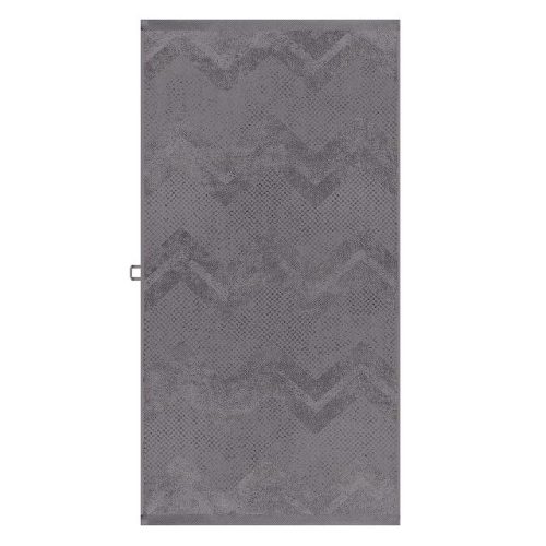 полотенце махр.TODELIA Crocheting 70х140см серое, арт.ПТА715-6544/6919,451