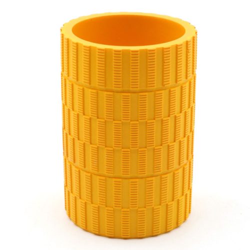стакан для зубных щеток VITARTA Orange полирезин желтый