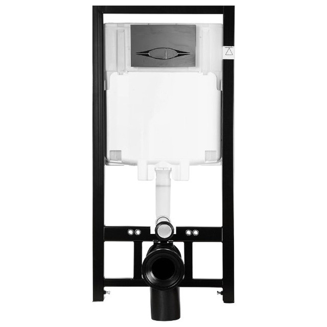 инсталляция JACOB DELAFON для подвесного унитаза кнопка хром