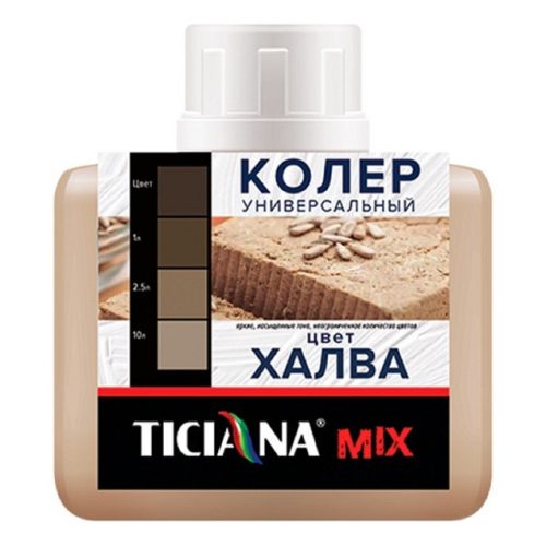 паста колеровочная TICIANA Mix халва 80мл, арт.4300008436