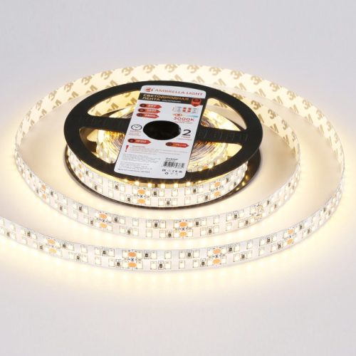 лента светодиодная AMBRELLA 24 Вт/м 2800Лм/м 3000К IP20 5м теплый белый